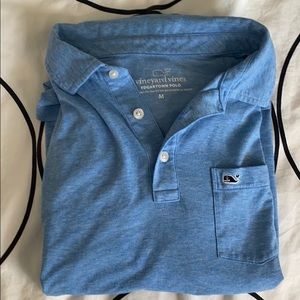 Vineyard vines blue short sleeve shirt size Medium